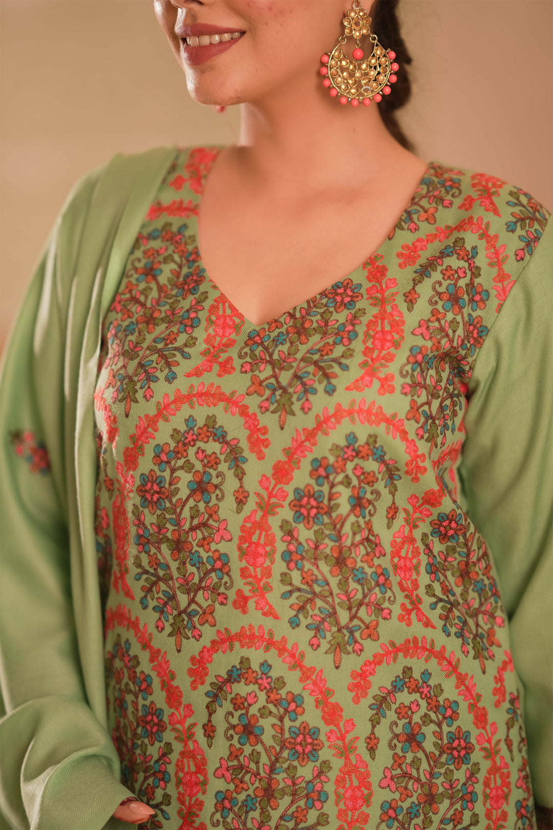 Kareena Jaal Embroidered Unstitched Suit