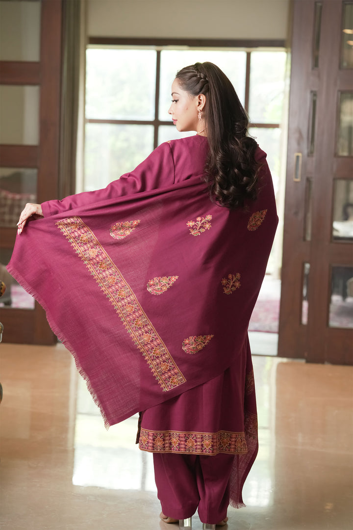 Kajol Jaal Embroidered Unstitched Suit