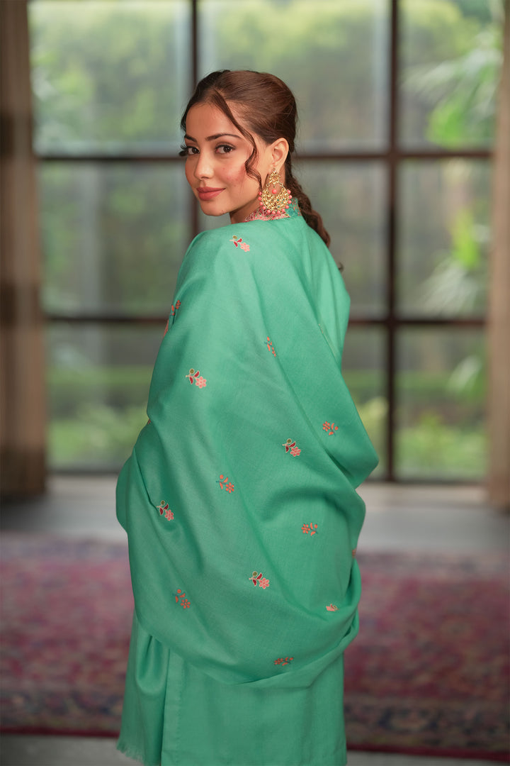 Twinkle Buti Embroidered Unstitched Suit
