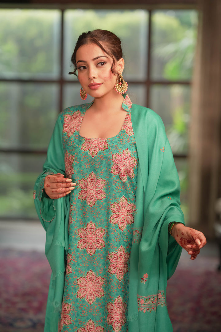 Twinkle Buti Embroidered Unstitched Suit