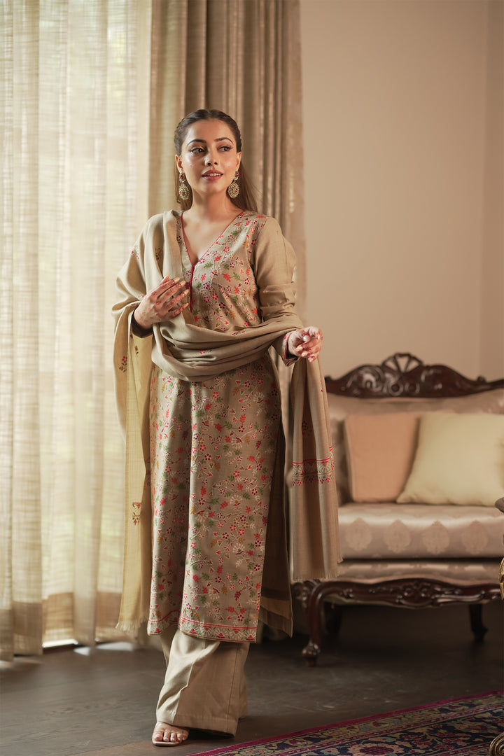 Anushka Embroidered Unstitched Suit
