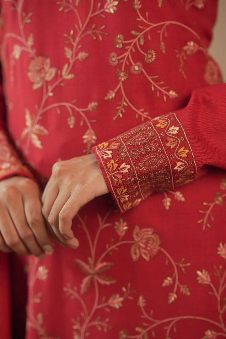 Madhubala Embroidered Unstitched Suit With Zari