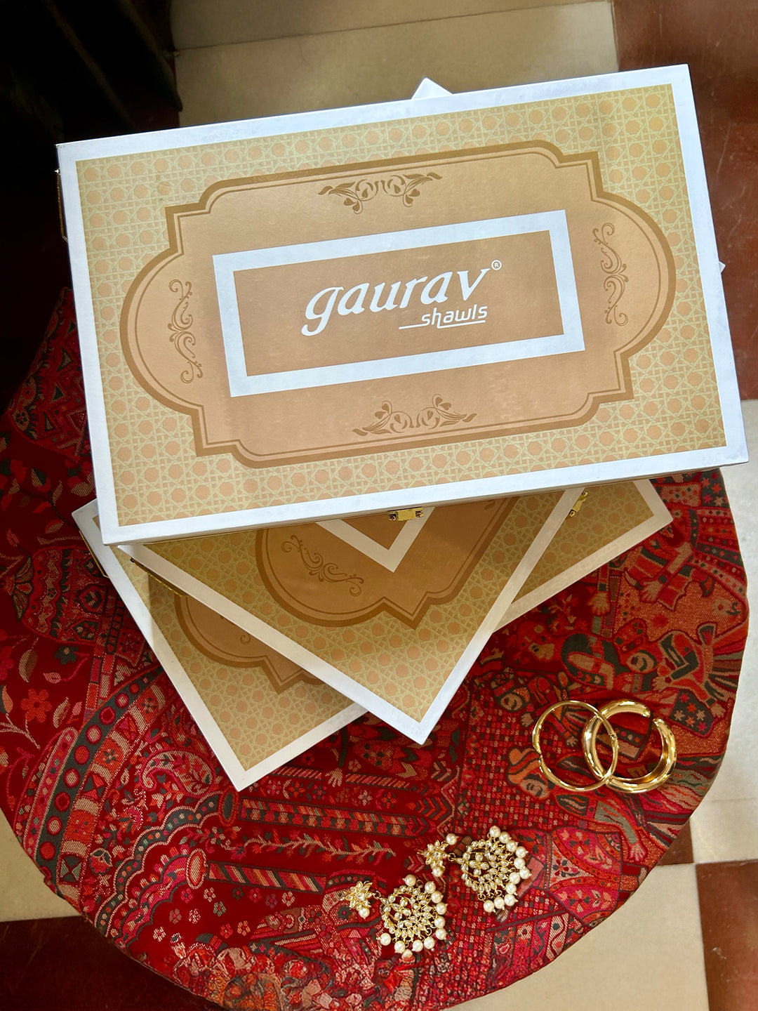 Kani Darbaar His & Her Shawl Set