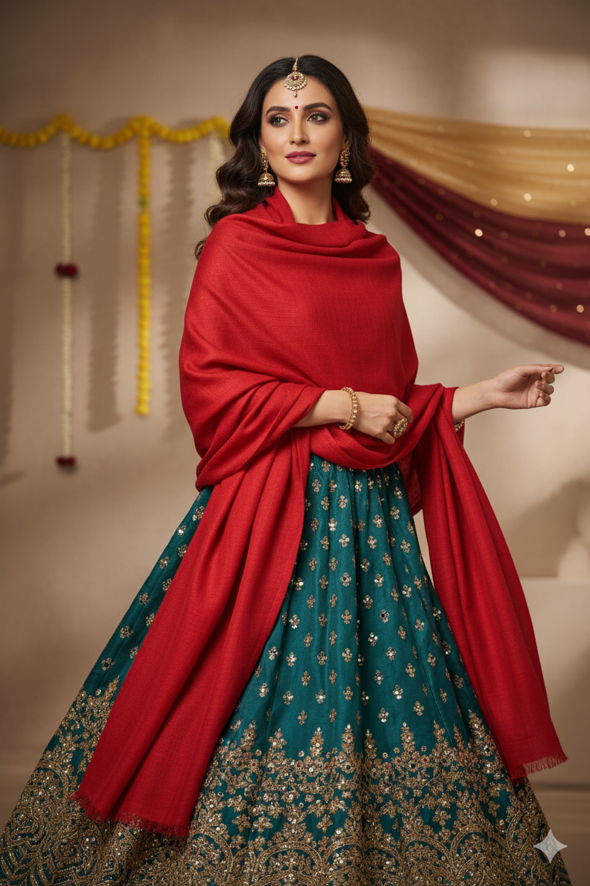 Ring Plain His & Her Stole Set