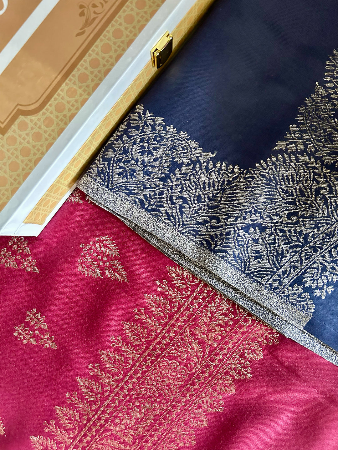 Zari Border Design - His & Her Set