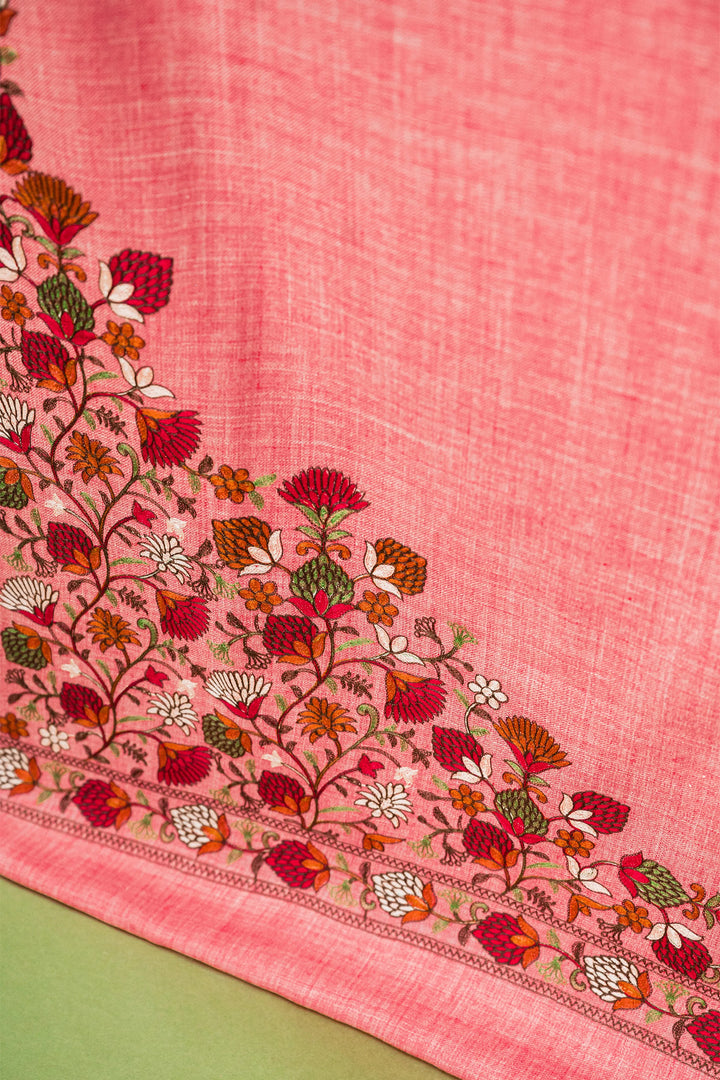 Aatika Embroidered Unstitched Suit With Sleeve Design