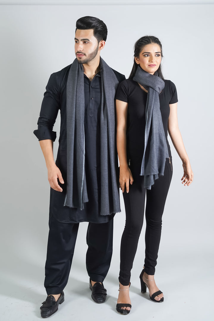 Khadi His & Her Stole Set