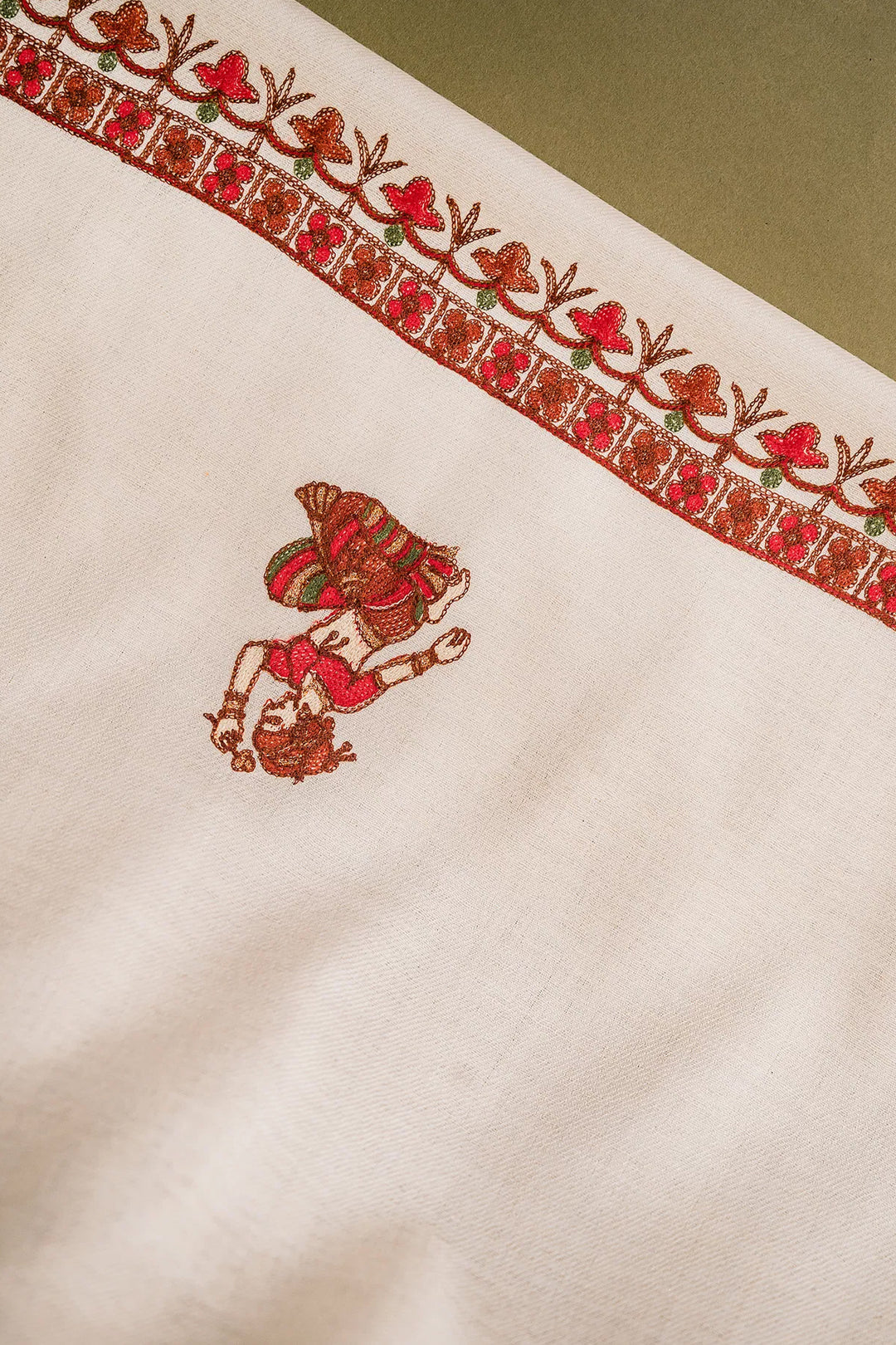 Karishma Figurative Jaal Embroidered Unstitched Suit