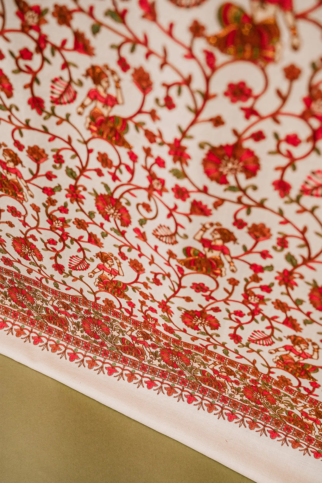 Karishma Figurative Jaal Embroidered Unstitched Suit