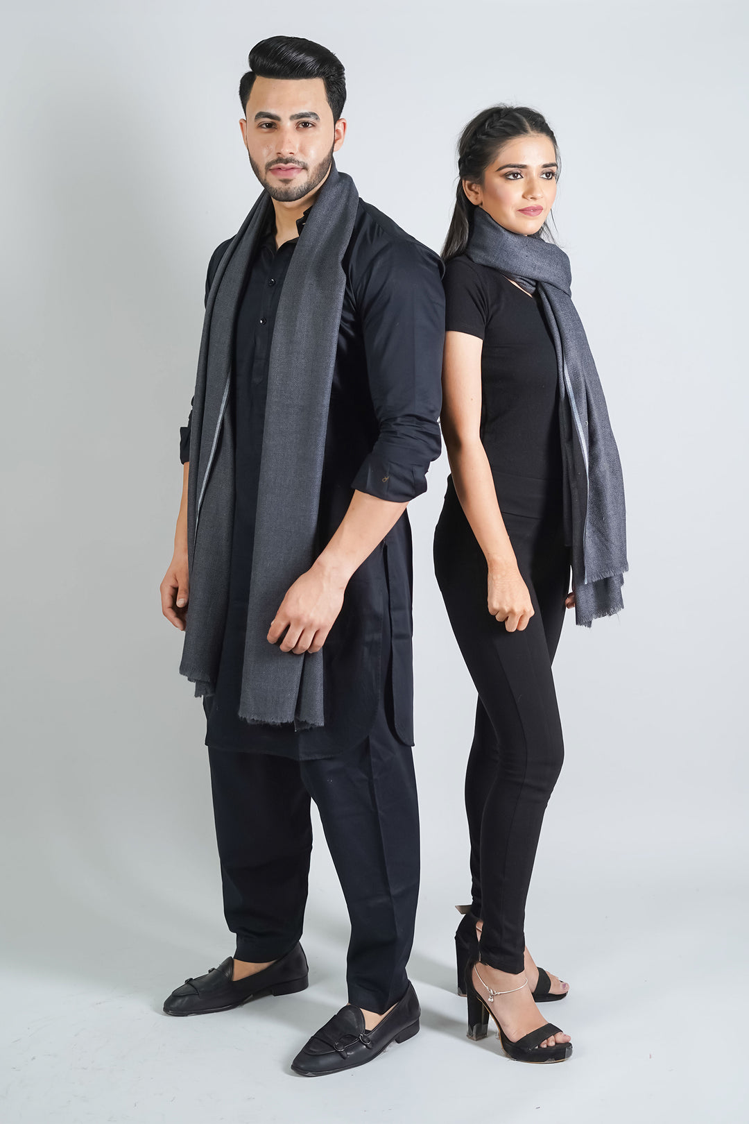 Khadi Dobby Weave Stole