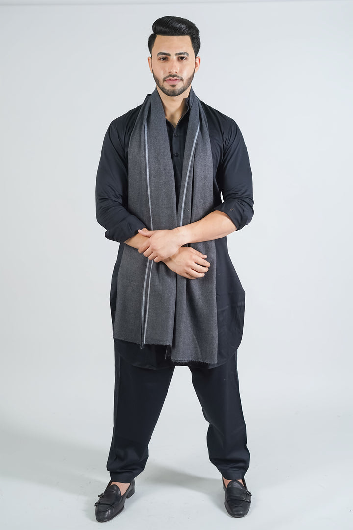 Khadi Dobby Weave Stole