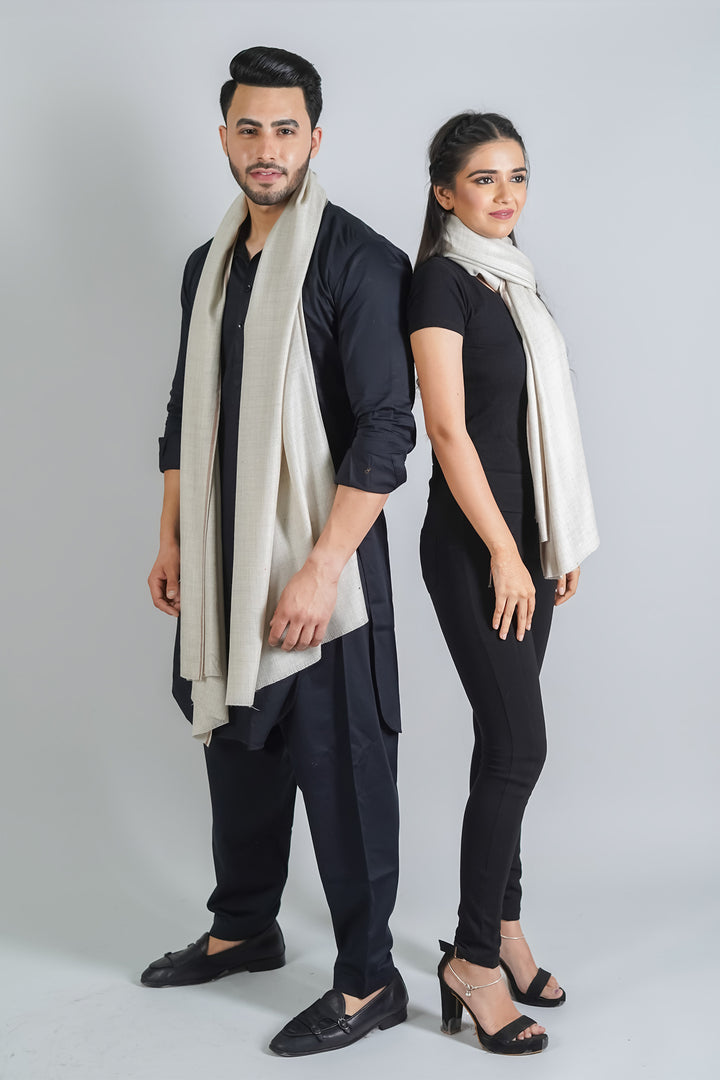 Khadi Dobby Weave Stole