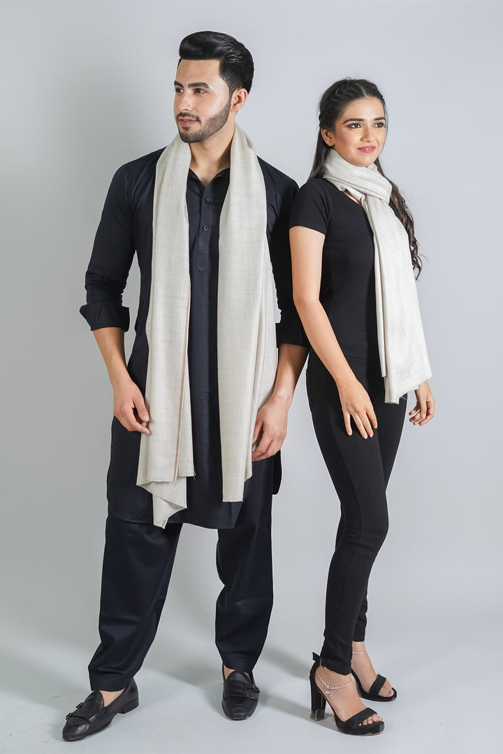 Khadi Dobby Weave Stole