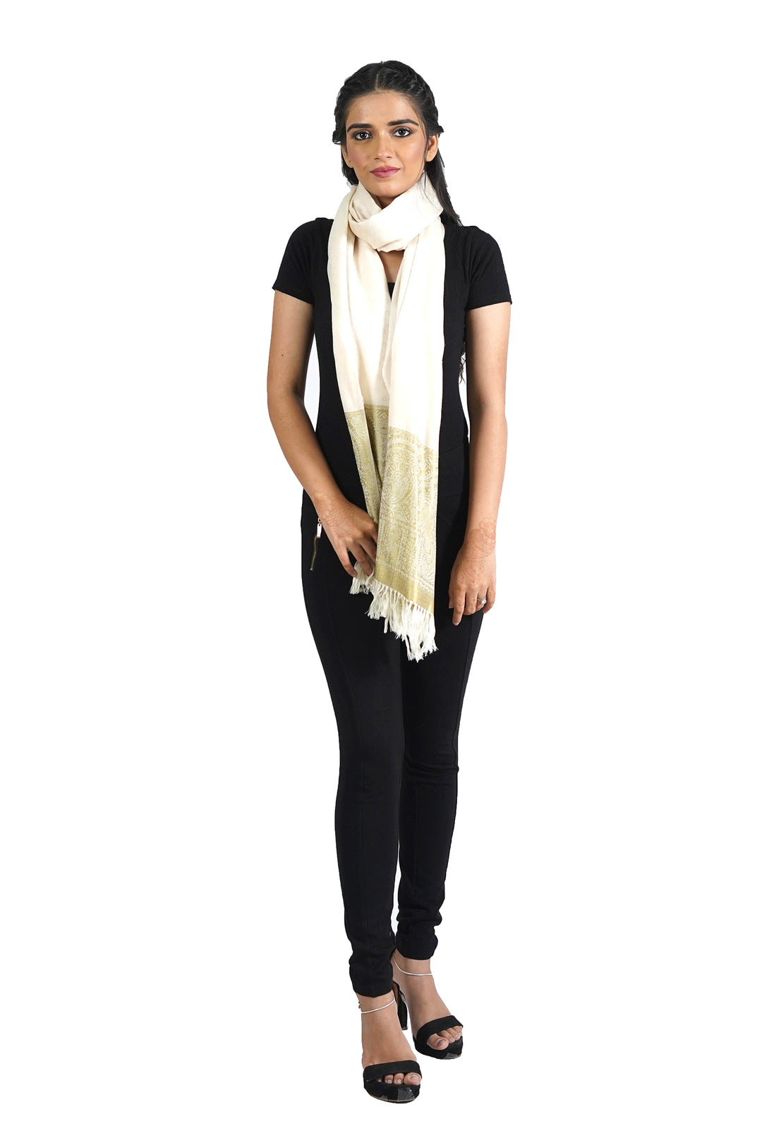 Modern Palla Stole - Dual Design