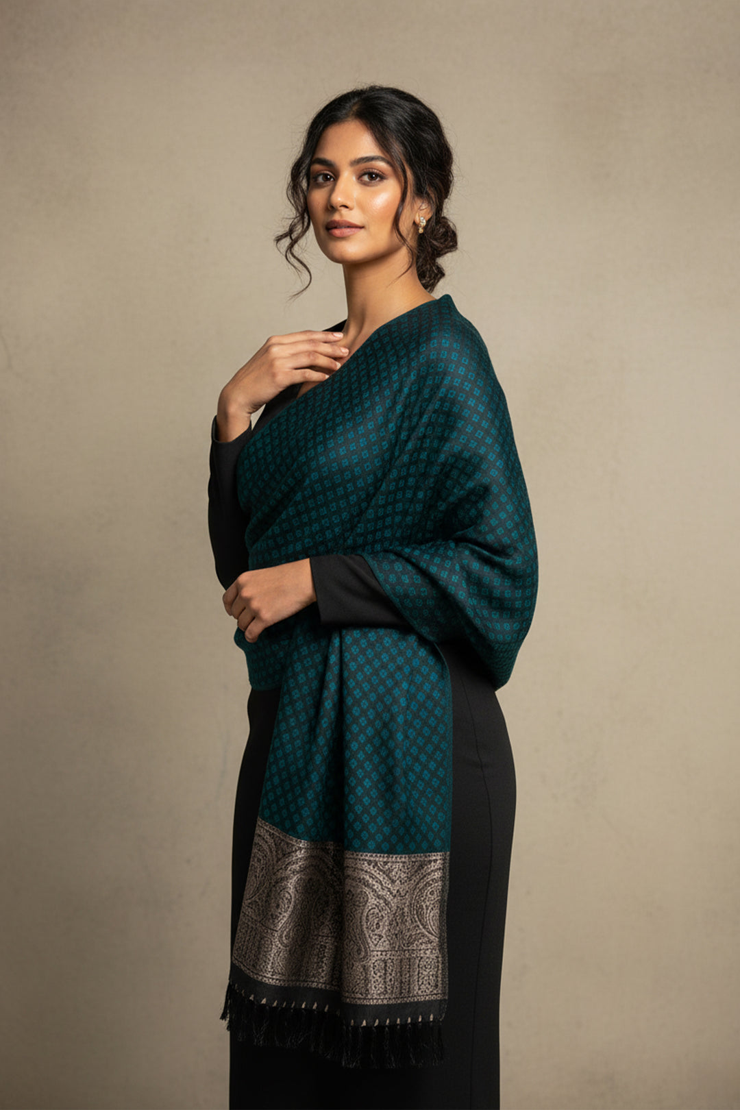 Modern Palla Stole - Dual Design