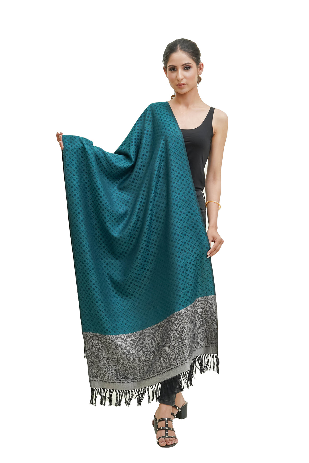Modern Palla Stole - Dual Design