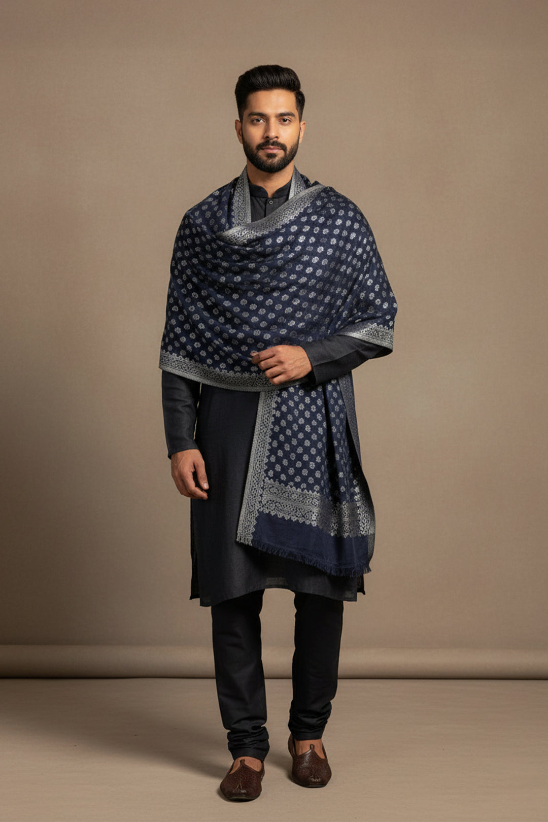 Zari Jaal Shawl for Men