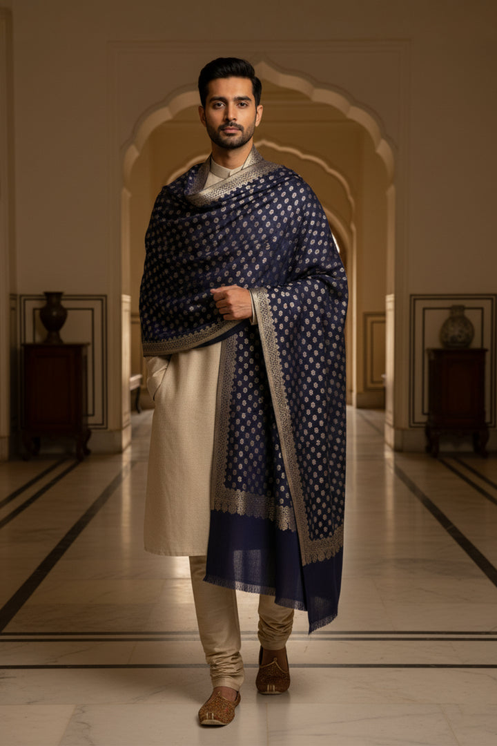 Zari Jaal Shawl for Men