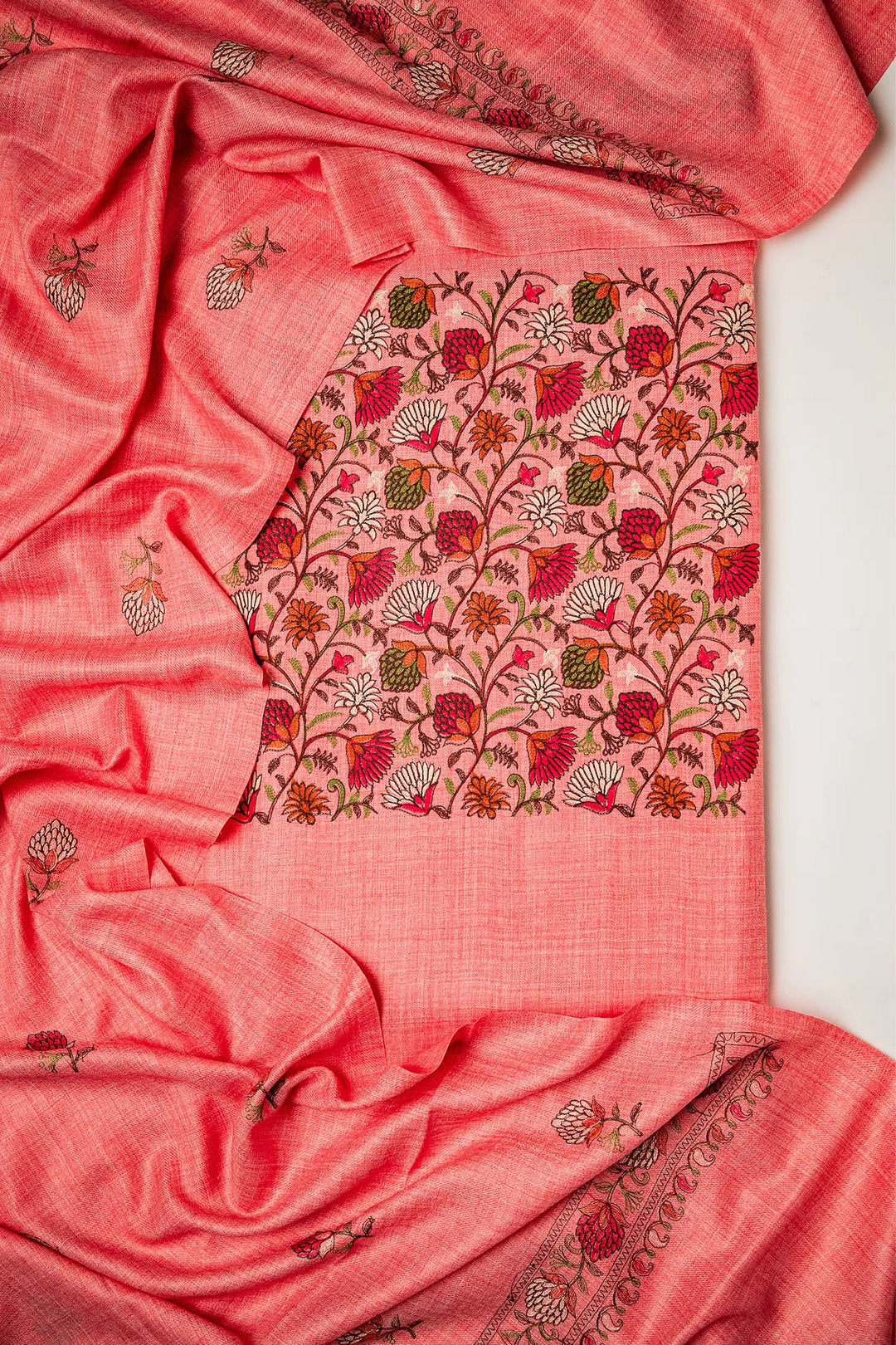 Aatika Embroidered Unstitched Suit With Sleeve Design