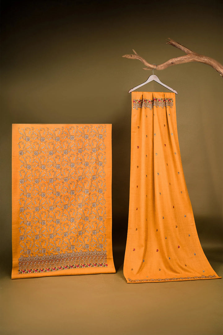 Aishwarya Zari Jaal Embroidered Unstitched Suit