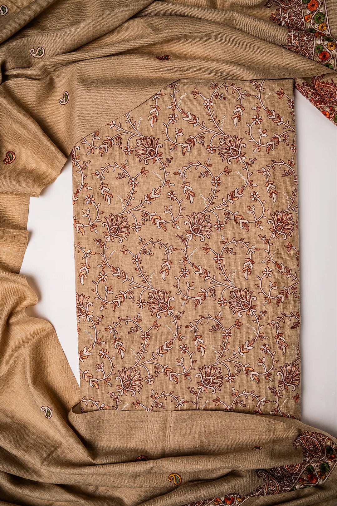 Aishwarya Zari Jaal Embroidered Unstitched Suit