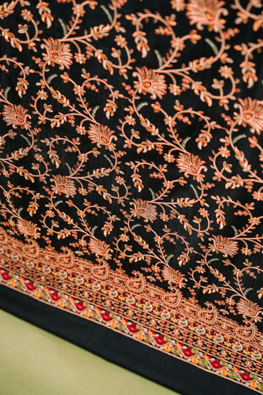 Aishwarya Zari Jaal Embroidered Unstitched Suit