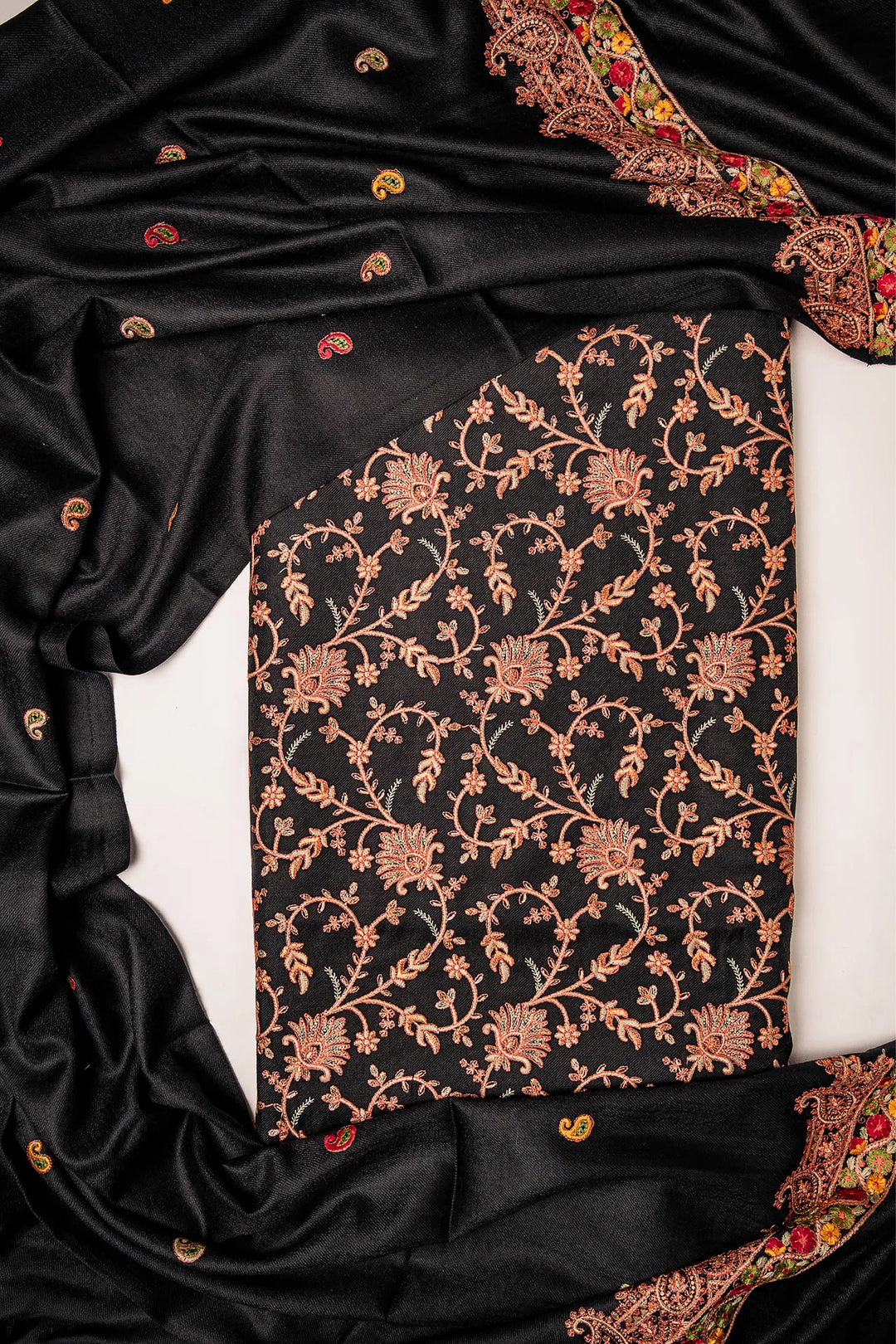 Aishwarya Zari Jaal Embroidered Unstitched Suit