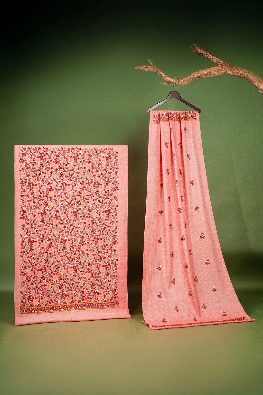 Anushka Embroidered Unstitched Suit