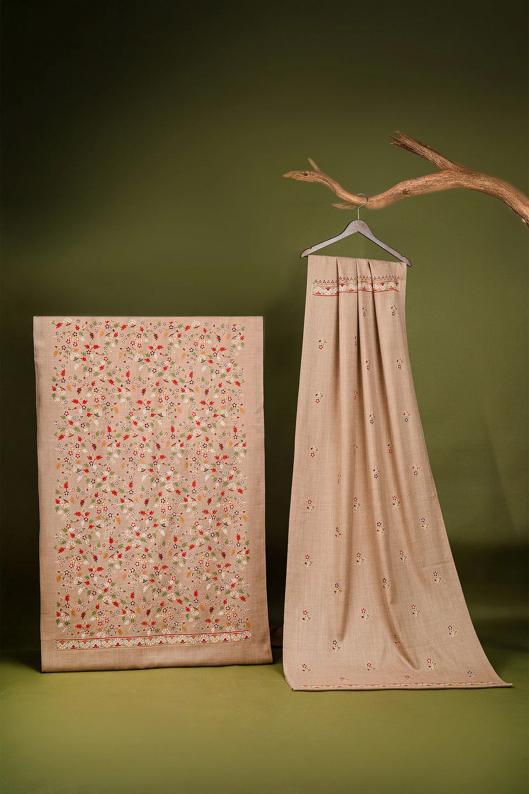 Anushka Embroidered Unstitched Suit