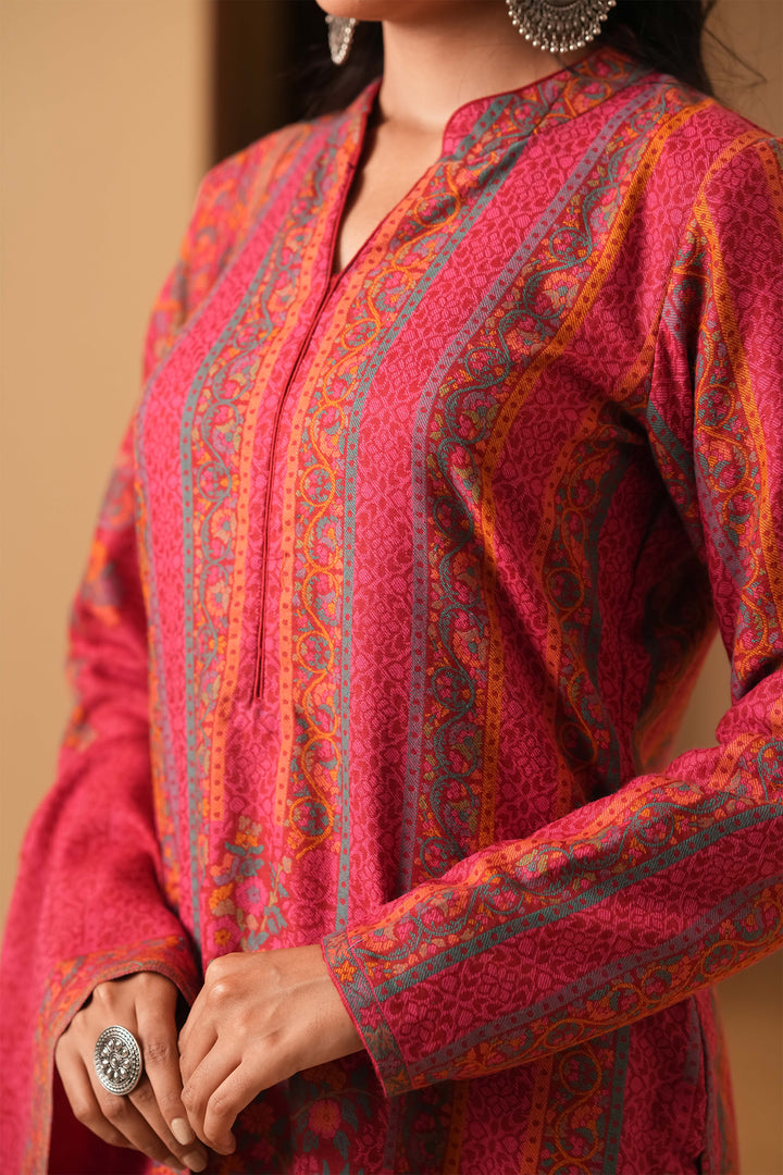 Kani Jaal Self Weave Unstitched Suit