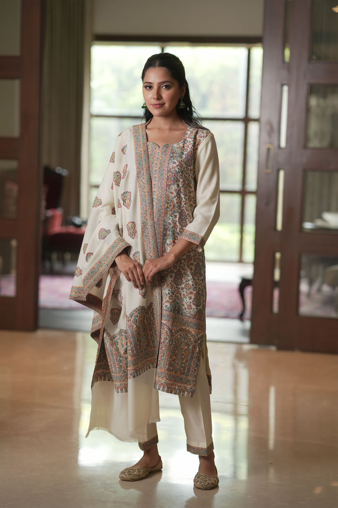 Kani Buti Unstitched Suit