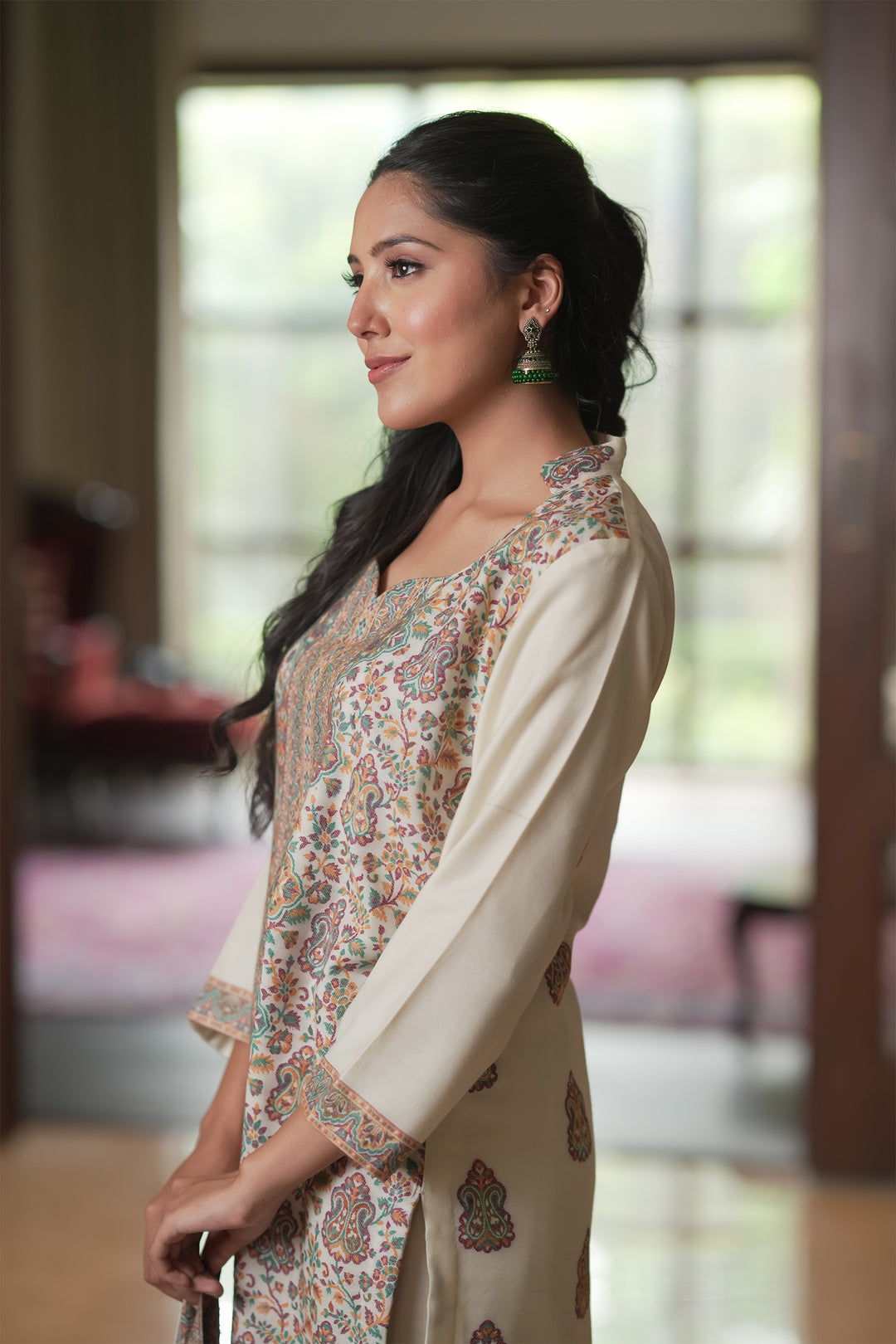 Kani Buti Unstitched Suit