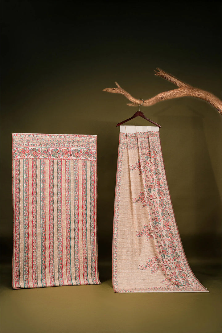 Kani Jaal Self Weave Unstitched Suit