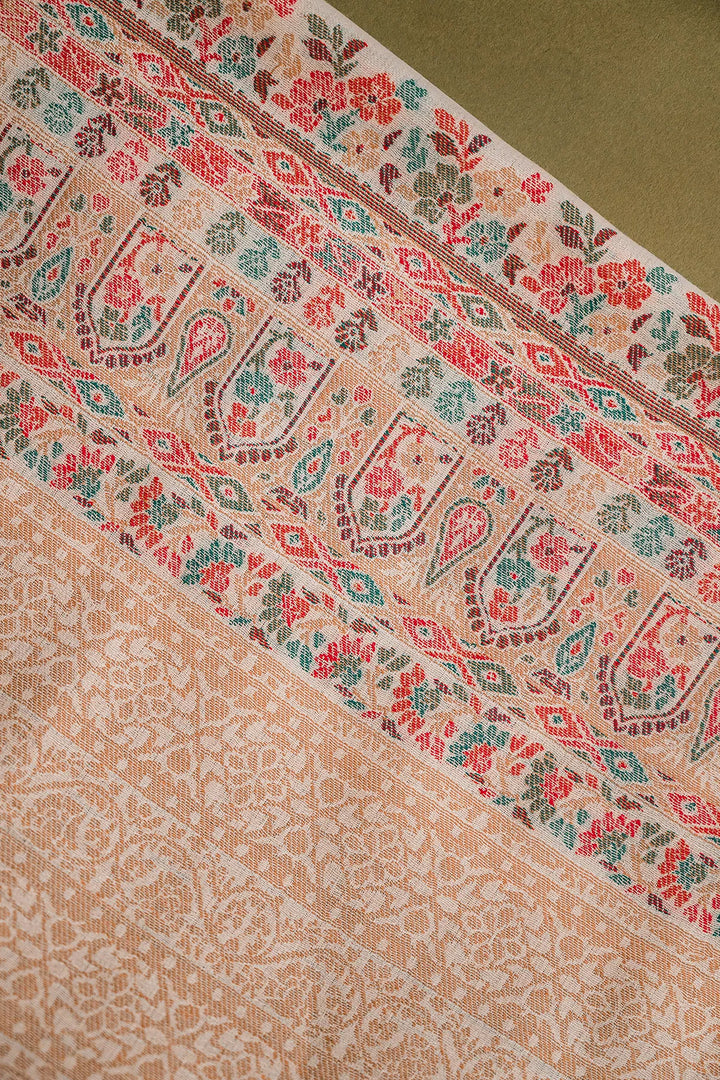 Kani Jaal Self Weave Unstitched Suit