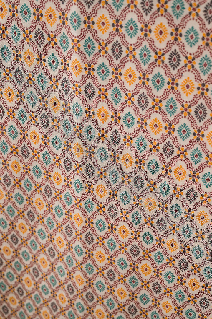 Kani Jaal Unstitched Suit With Buti Dupatta