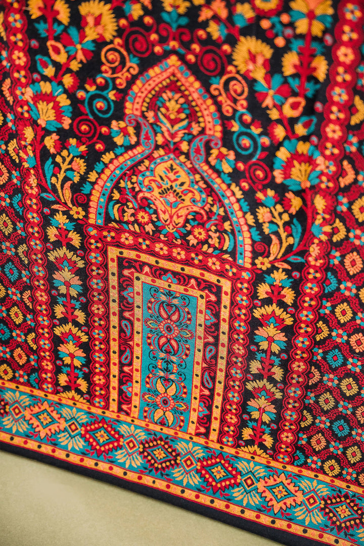 Kani Jaal Unstitched Suit With Buti Dupatta