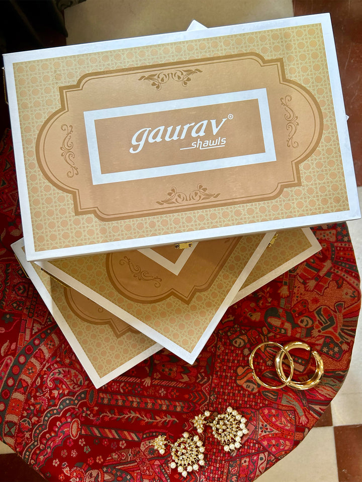 Khadi His & Her Stole Set