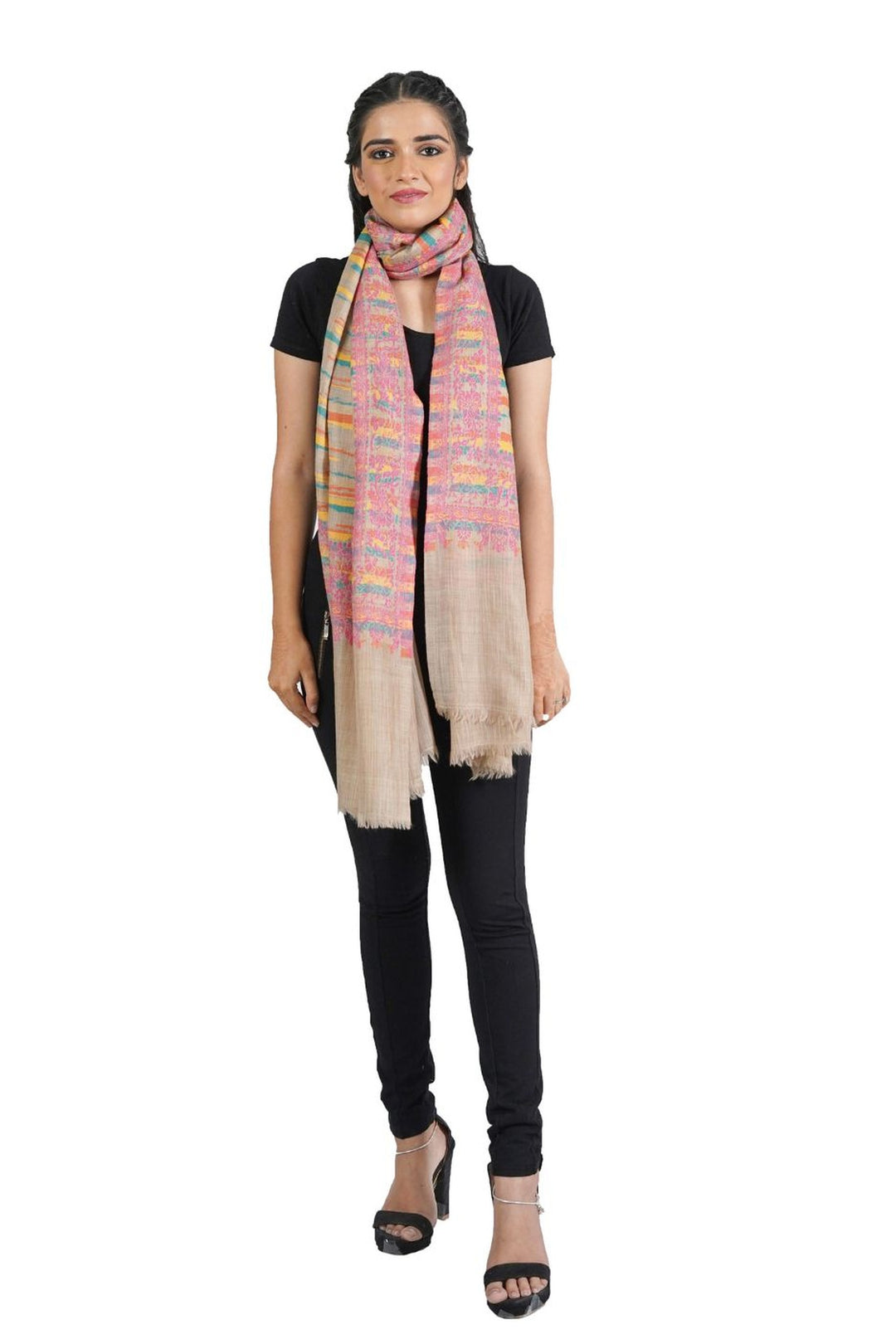 Pattern Woven Women's Stole