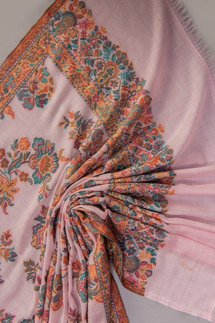 Kani Women's Shawl With Jaal Design