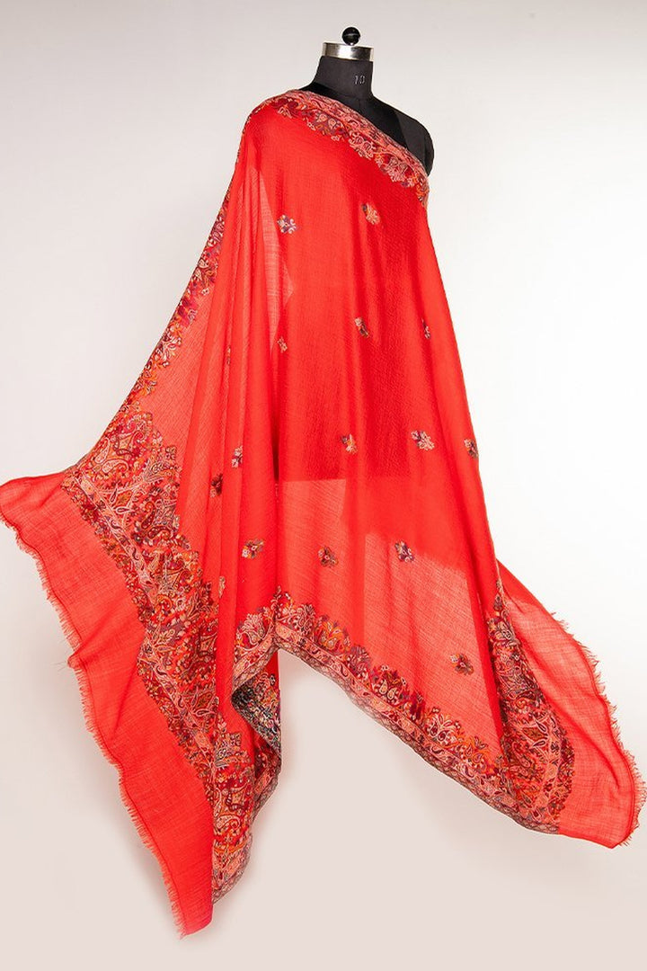 Kani Women's Shawl With Booti Design