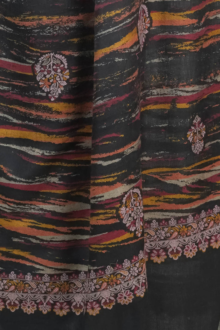 Ikat Pattern Woven Women's Shawl