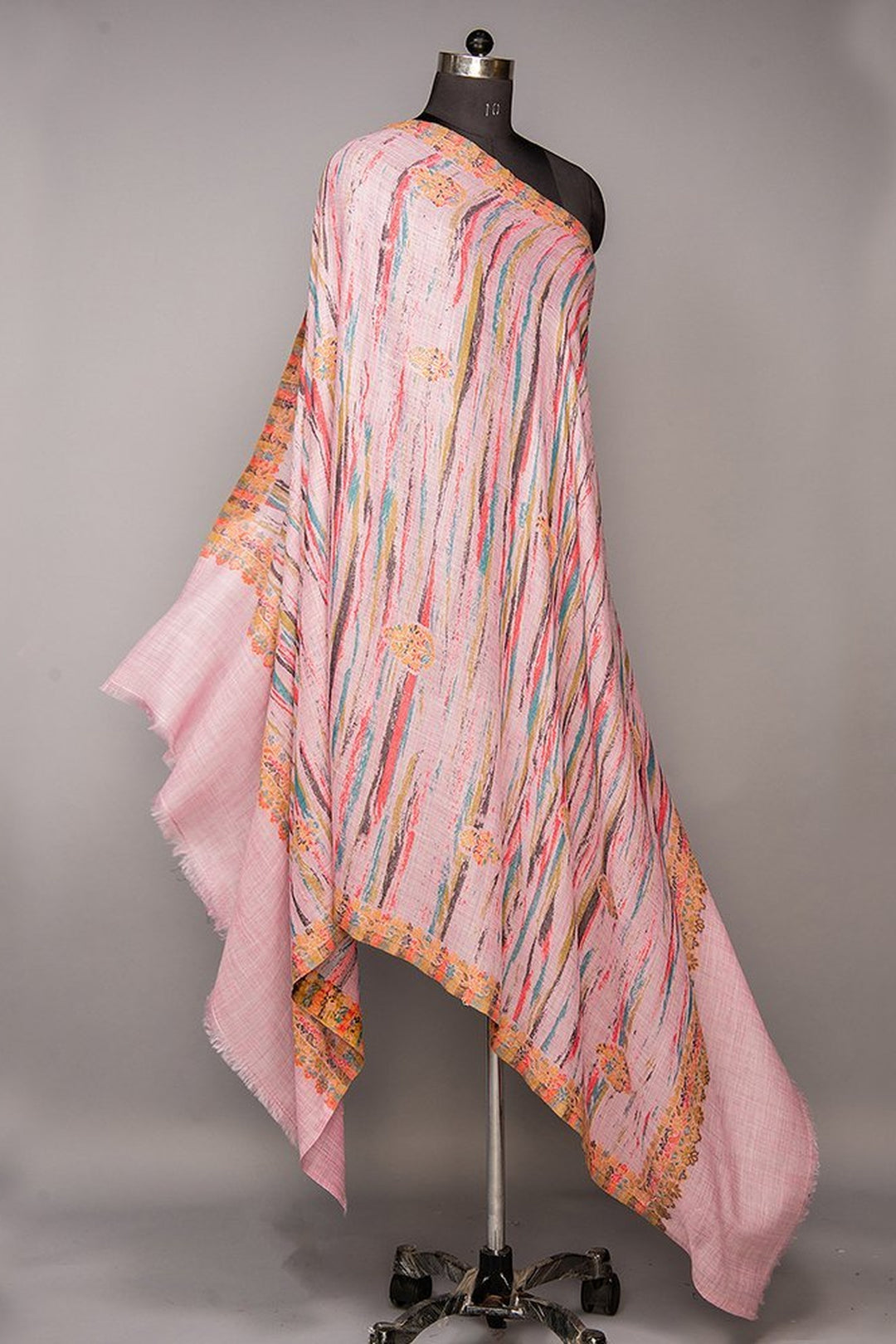 Ikat Pattern Woven Women's Shawl
