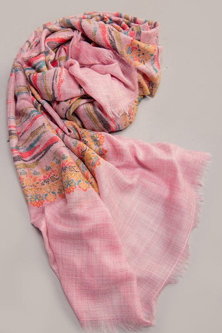 Ikat Pattern Woven Women's Shawl