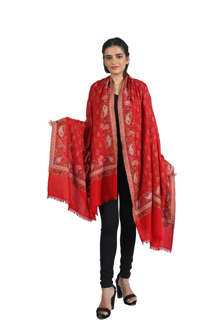 Woven Extra Fine Full Jaal Design Women's Shawl