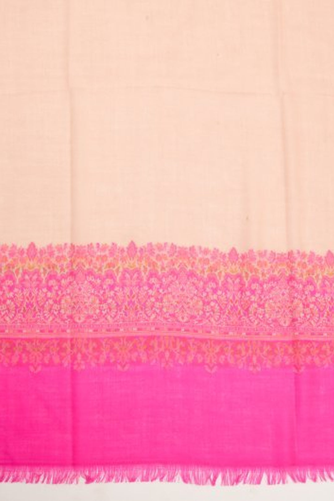 Contrast Palla Women's  Shawl With Border