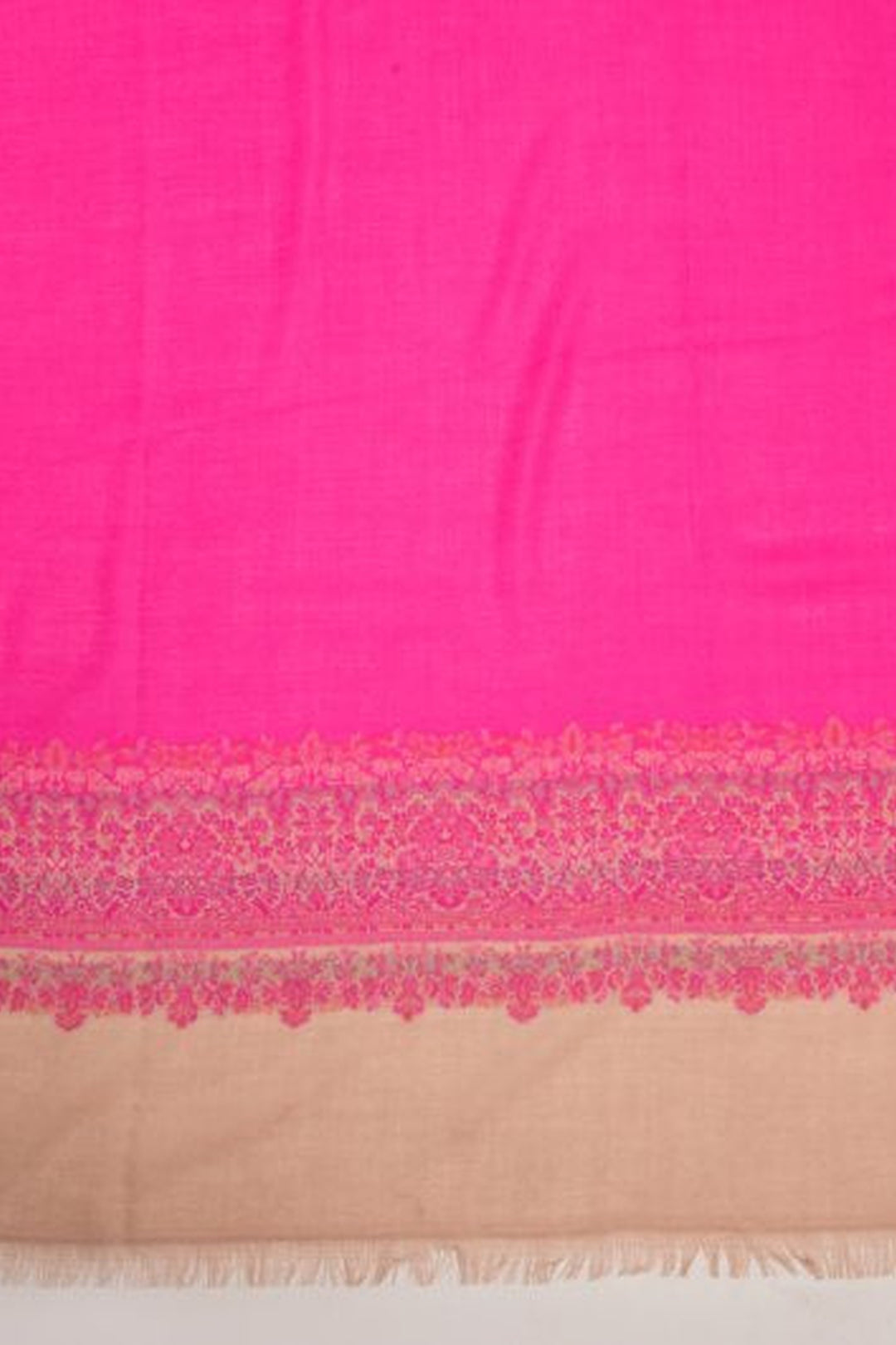 Contrast Palla Women's  Shawl With Border