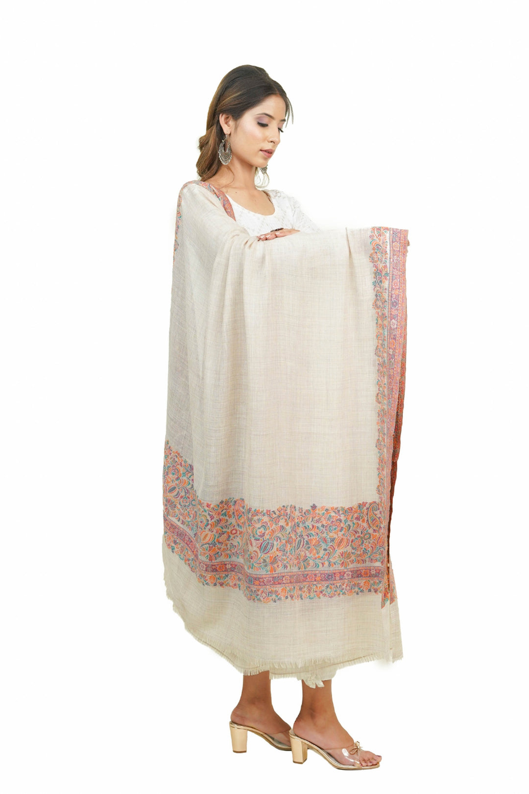 Woven Women's Kani Shawl