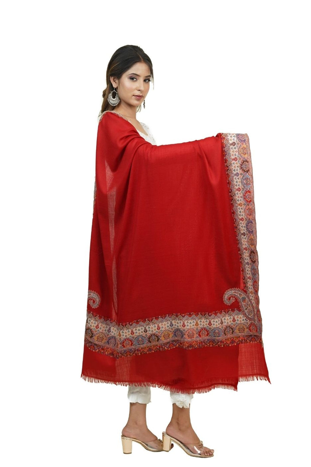 Melange Kani Jacquard Women's Shawl