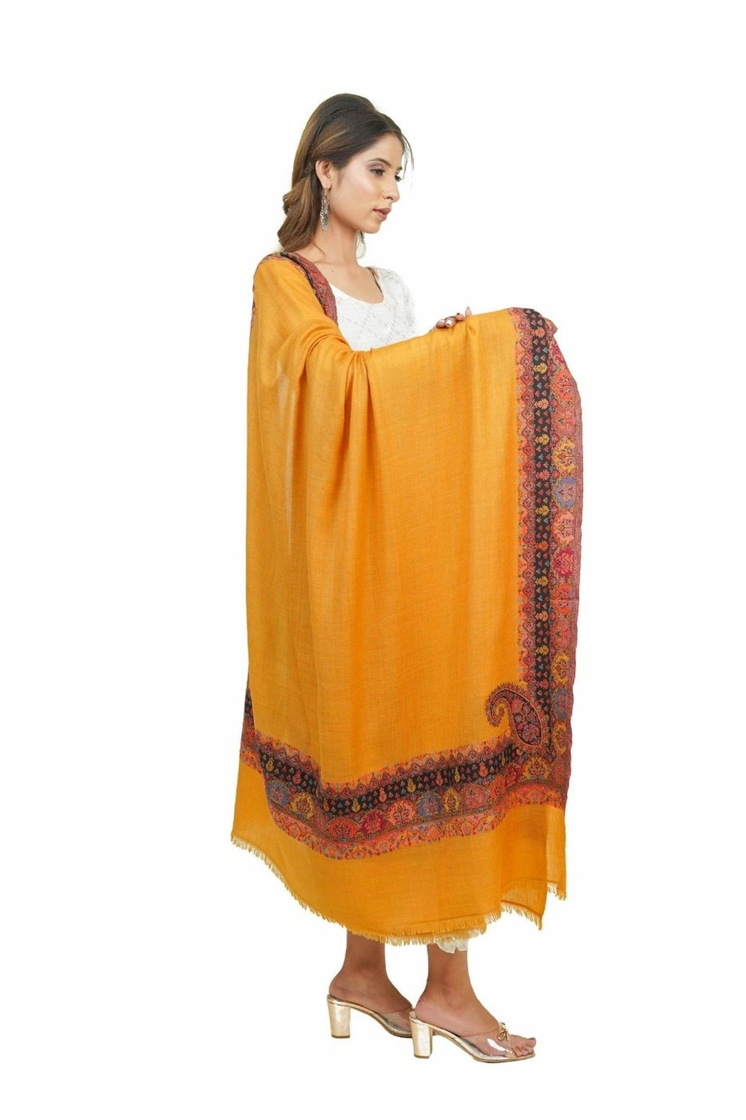 Melange Kani Jacquard Women's Shawl