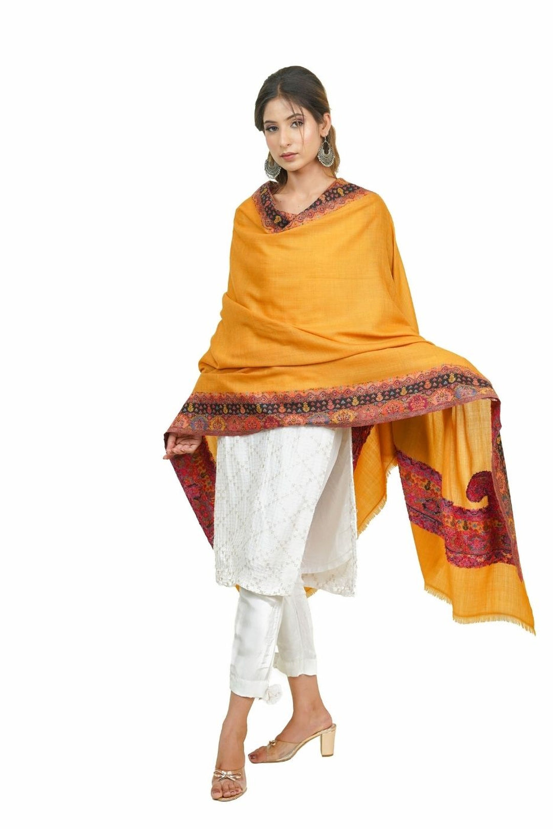 Melange Kani Jacquard Women's Shawl